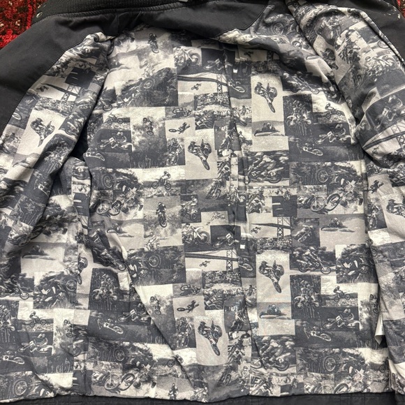 Fox Racing Women’s Moto Jacket with Graphic Lining Size Large - Picture 4 of 7